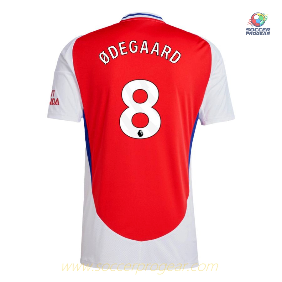 Arsenal Home Team Soccer Shirt 2024/25 Collection Ødegaard
