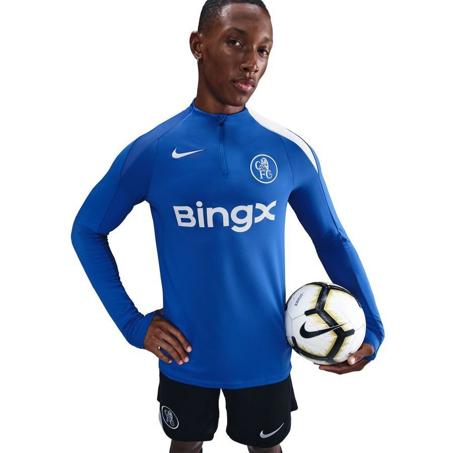 [EFKS] Chelsea Dri FIT Strike Drill Game Royal/Field Training Silver Kit 3rd