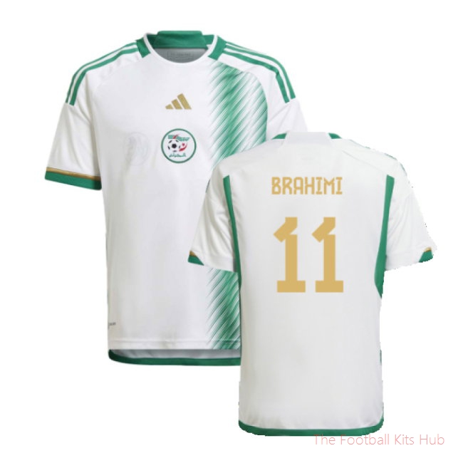 2022-2023 Algeria Home Shirt (Kids) (BRAHIMI 11)