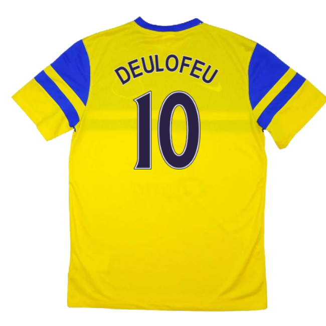 Everton Away Shirt S Excellent S Deulofeu #10 Elite Performance Fe...