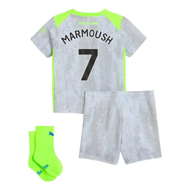 Marmoush 7 Legacy Man City Timeless Third Vintage Shirt (Baby)