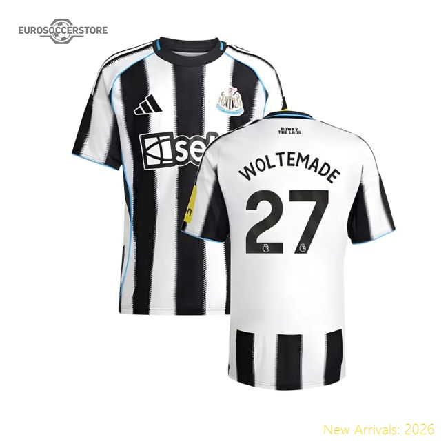 Newcastle Home Kit 2025-2026 Supporter Jersey For Match Days