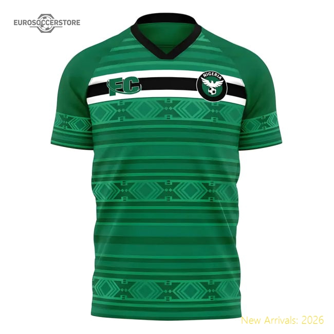 2020-2021 Nigeria Home Fan Version Womens 2021 Home Shirt