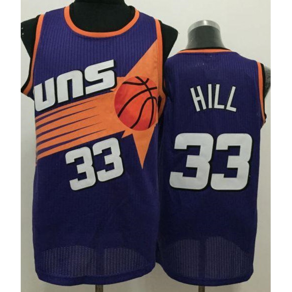 Genuine Men's Phoenix Suns #33 Grant Purple Basketball Jersey
