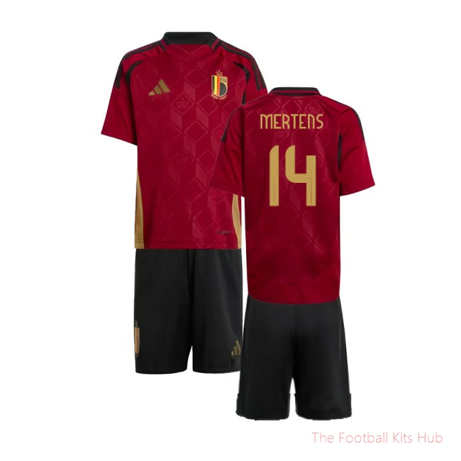 2024-2025 Belgium Home Mini Kit (Mertens 14)