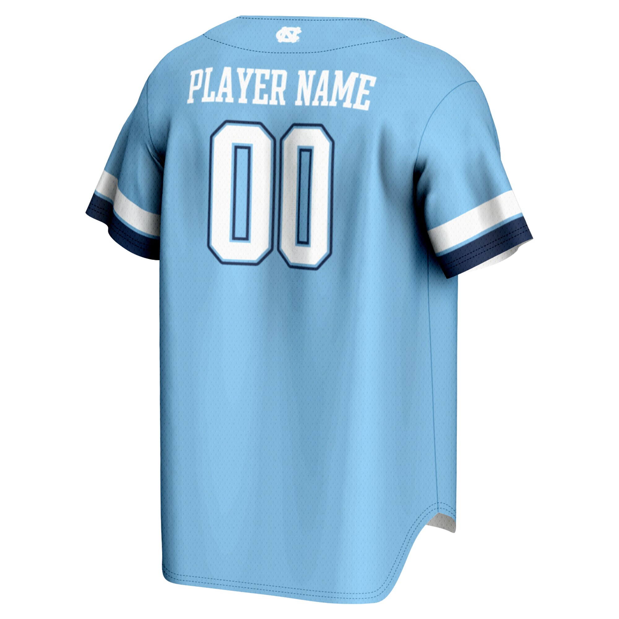 [NJP] North Carolina Tar Heels GameDay Greats Youth NIL Pick-A-Player Lightweight Baseball Jersey - Carolina Blue