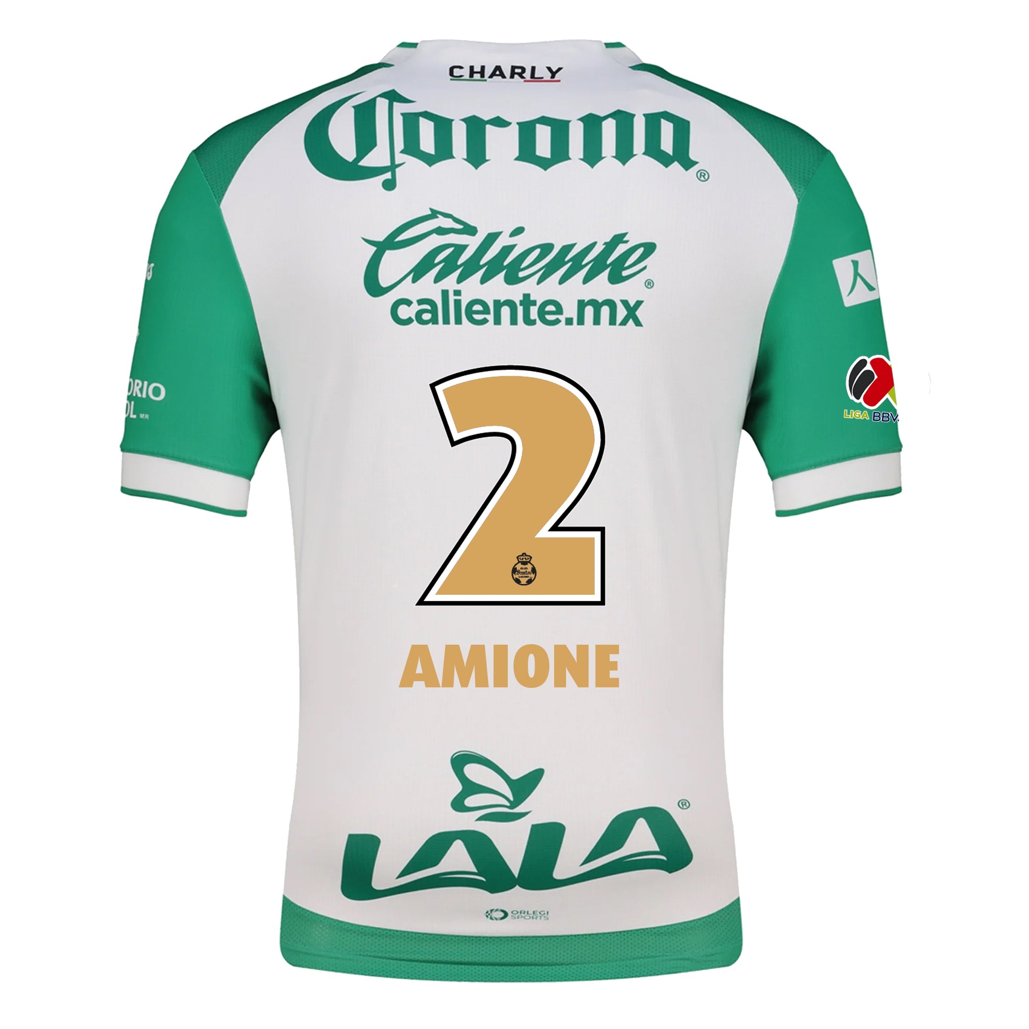 Santos Laguna Laguna 2025-2026 UCL Home Jersey – Authentic Shirt