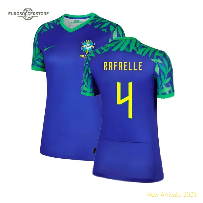 2023-2024 Brazil WWC Away Shirt (Ladies) (Rafaelle 4)