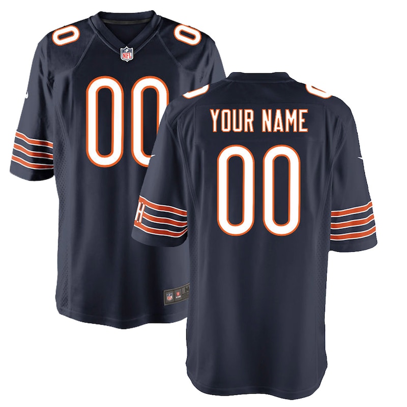 None  Chicago Bears NFL Team Replica Jersey Game Day Wear