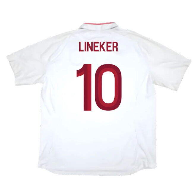 Low Value England 2012-13 Home Shirt (Good) (Lineker 10) Slim Fitting