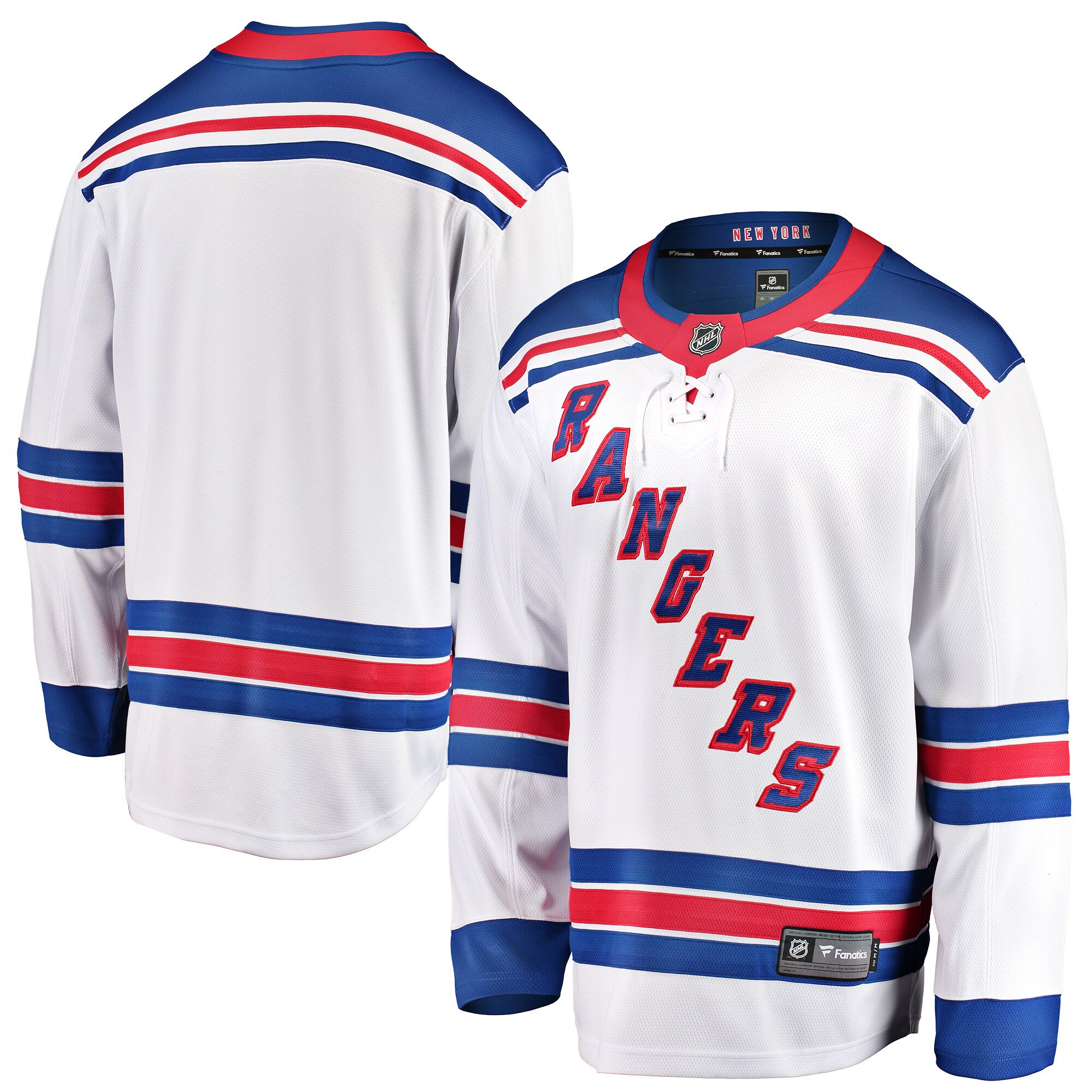 [JED] New York Rangers Youth Away Breakaway Jersey - White