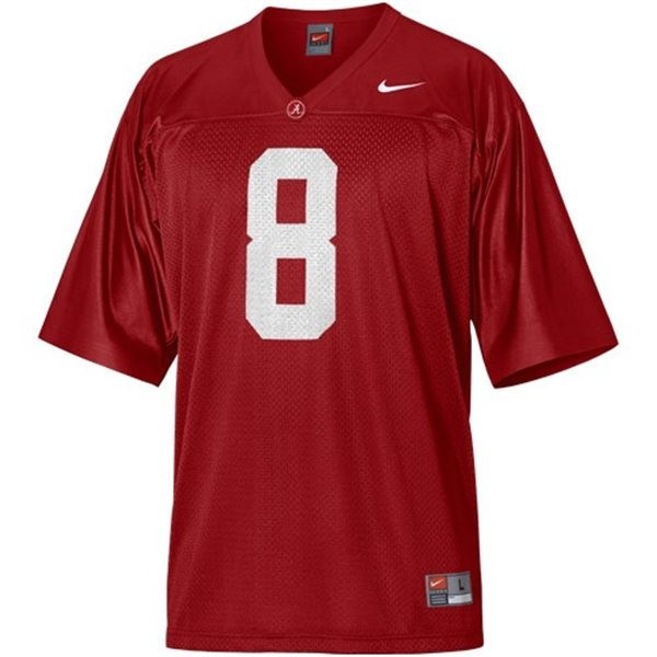 Men Sec Powerhouse #8 Julio Jones Men Red High Performance Jersey