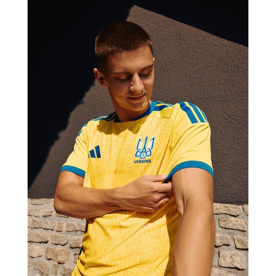 Ukraine Home Shirt 2025/26 Adidas National Team Wear