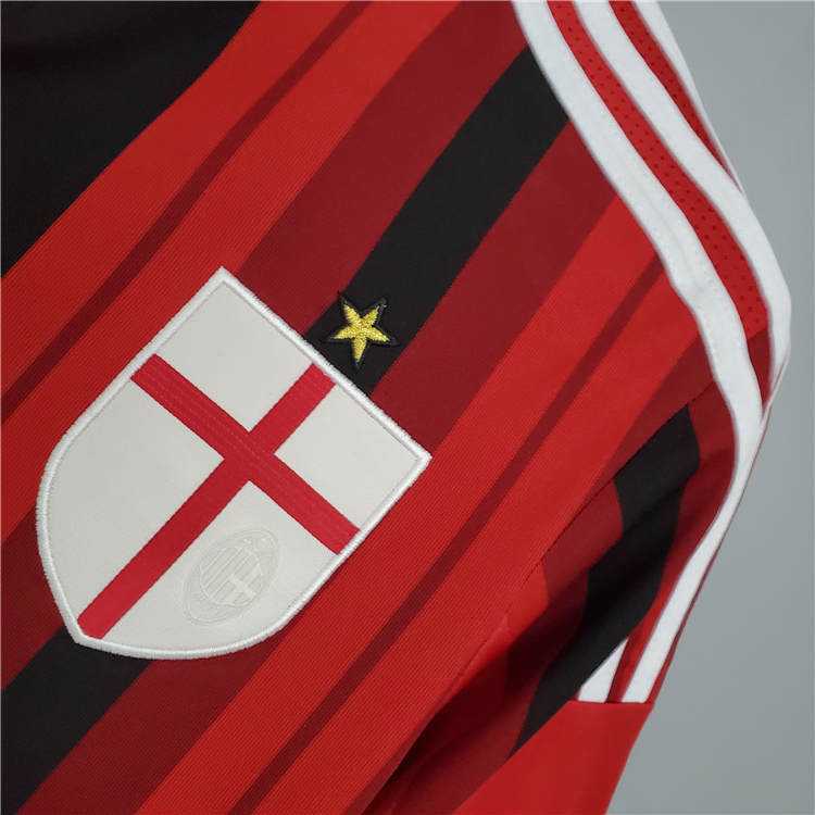 Licensed AC Milan 1415 Retro Home Shirt - Official Replica 8945
