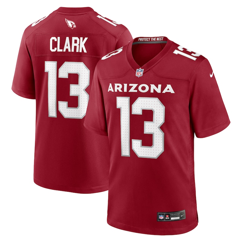 None KeiTrel Clark Champion AZ Cardinals Top-Grade Jersey Football App