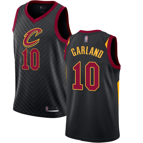 Black LAC Cleveland Cavaliers #10 Nike Retro Jersey Basketball Jersey