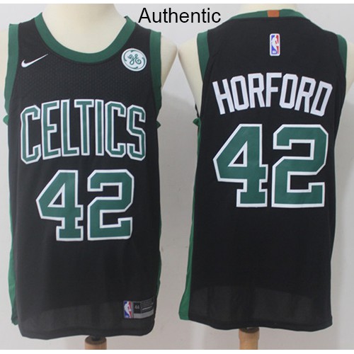 Elite Celtics Al H. #42 2024 Statement Authentic NBA Jersey Black -