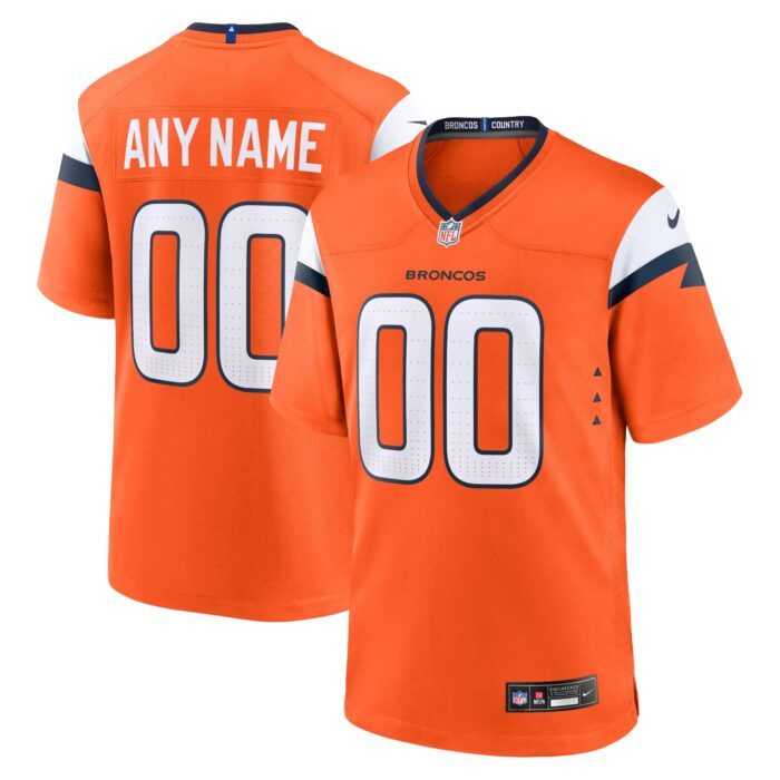 Men's Denver Broncos Nike Orange Mile High Collection Cust...
