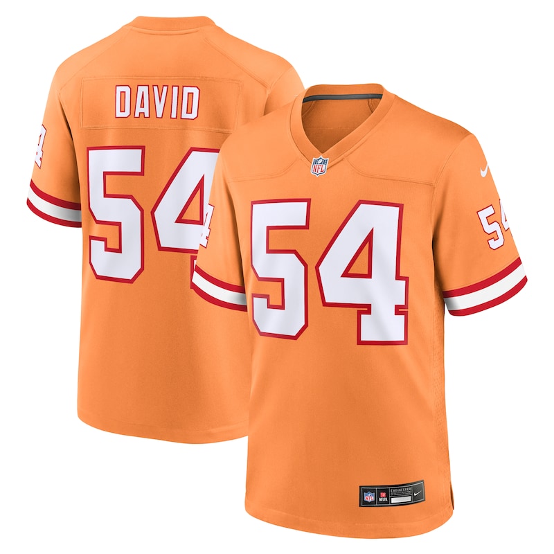 None Lavonte David TB Buccaneers Energetic Cost-Effective Jersey