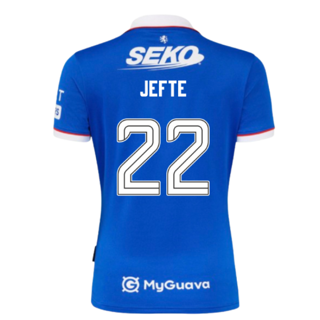 Glasgow Rangers J. 2 #2 Current Season Retro Official Merchandise (v9)