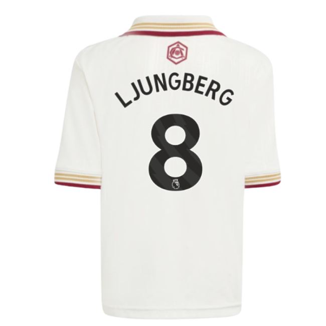 2025-20 Arsenal Third Jersey Ljungberg #8 L M S