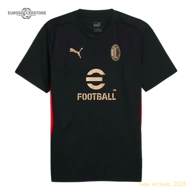 Fan-Favorite 2024-2025 Ac Milan Training Shirt (Black) (Maldini 3)