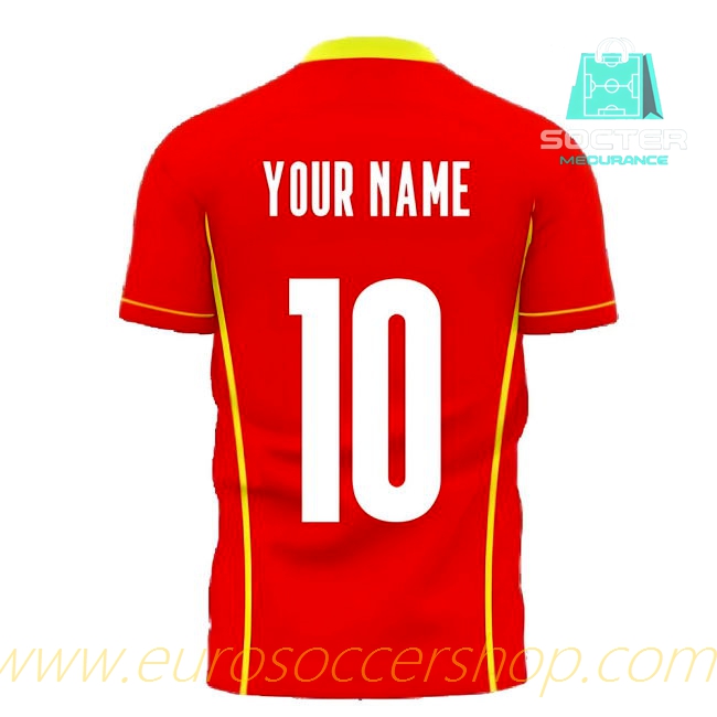 2025/26 Campaign Replica Macedonia Home Jersey (Your Name)