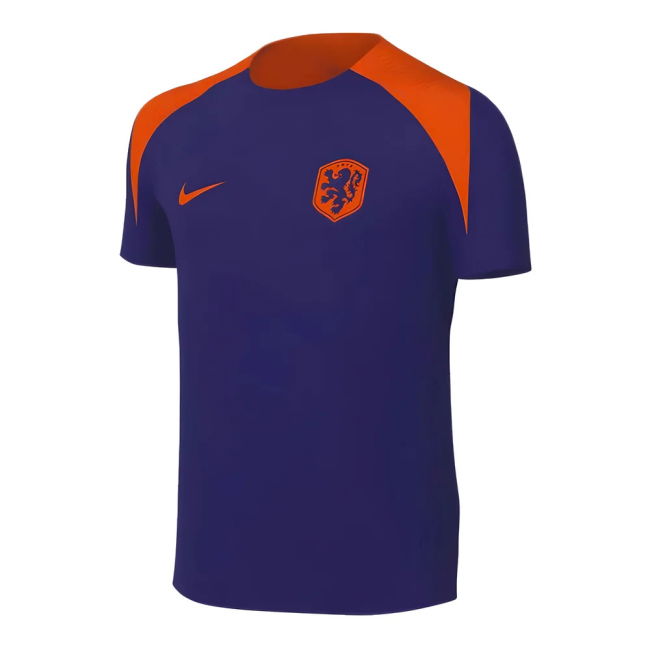 Kids Netherlands National Team Contemporary Training Football Shirt
