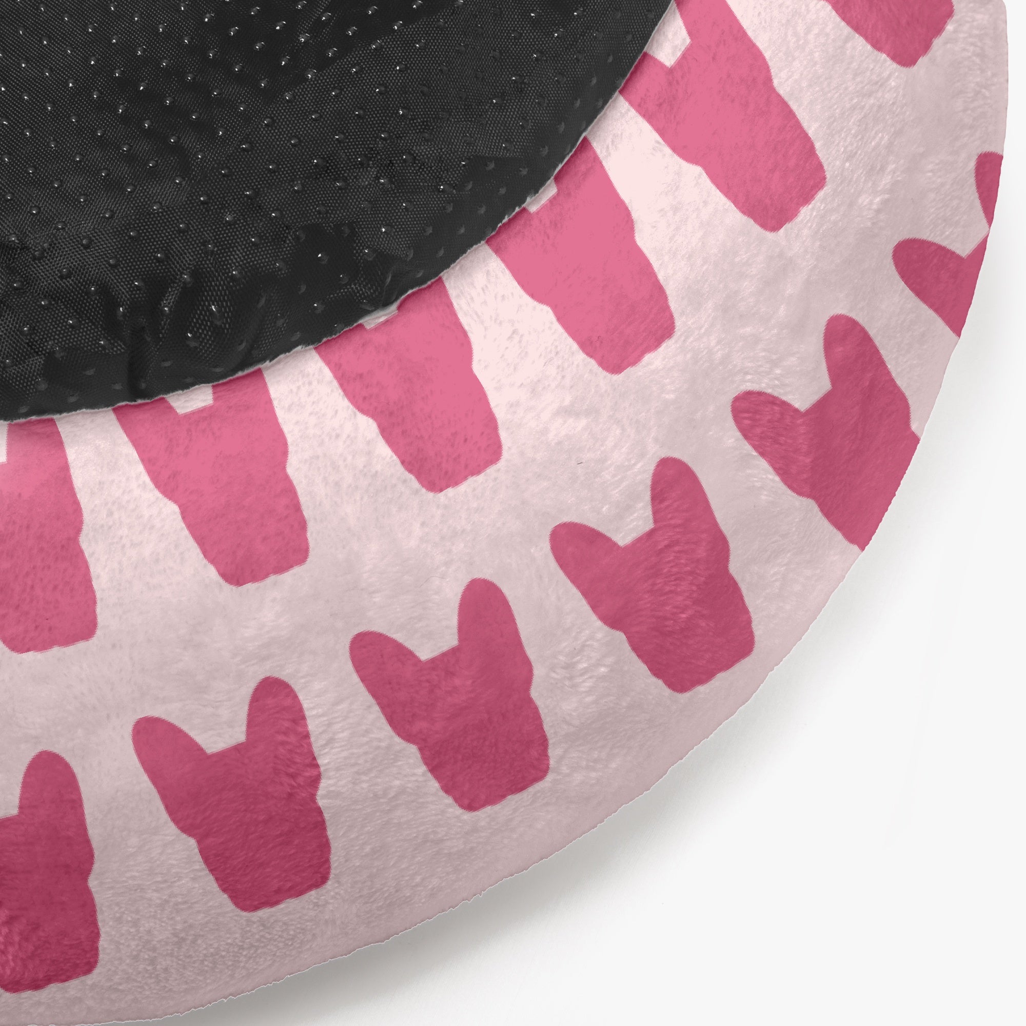Thor - Custom Cloud-Comfort Frenchie Bed | Personalized Anti-Anxiety Donut Bed for French Bulldogs