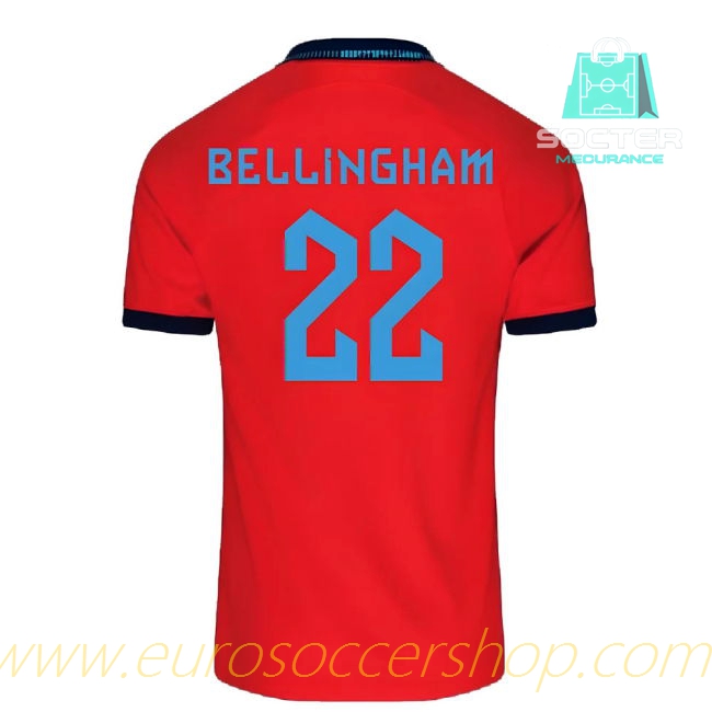 2022-2023 Three Lions Away Shirt Youth (Bellingham 22)