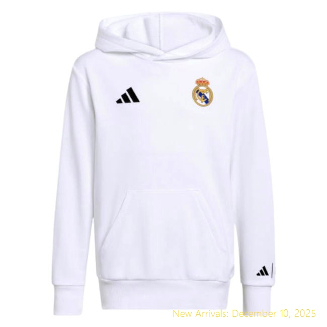 Durable 2025-2026 RM Real Madrid Marvel Hoody (White) - Kids