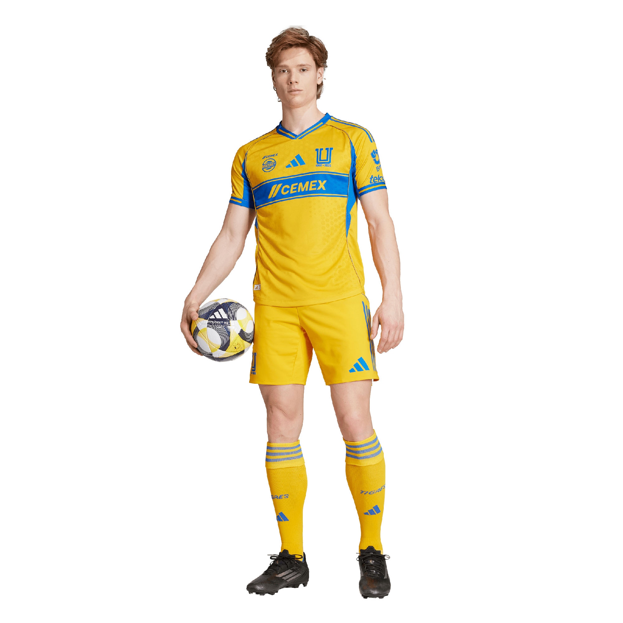 [SJH] Tigres UANL 2025/26 Home Authentic Jersey - Gold