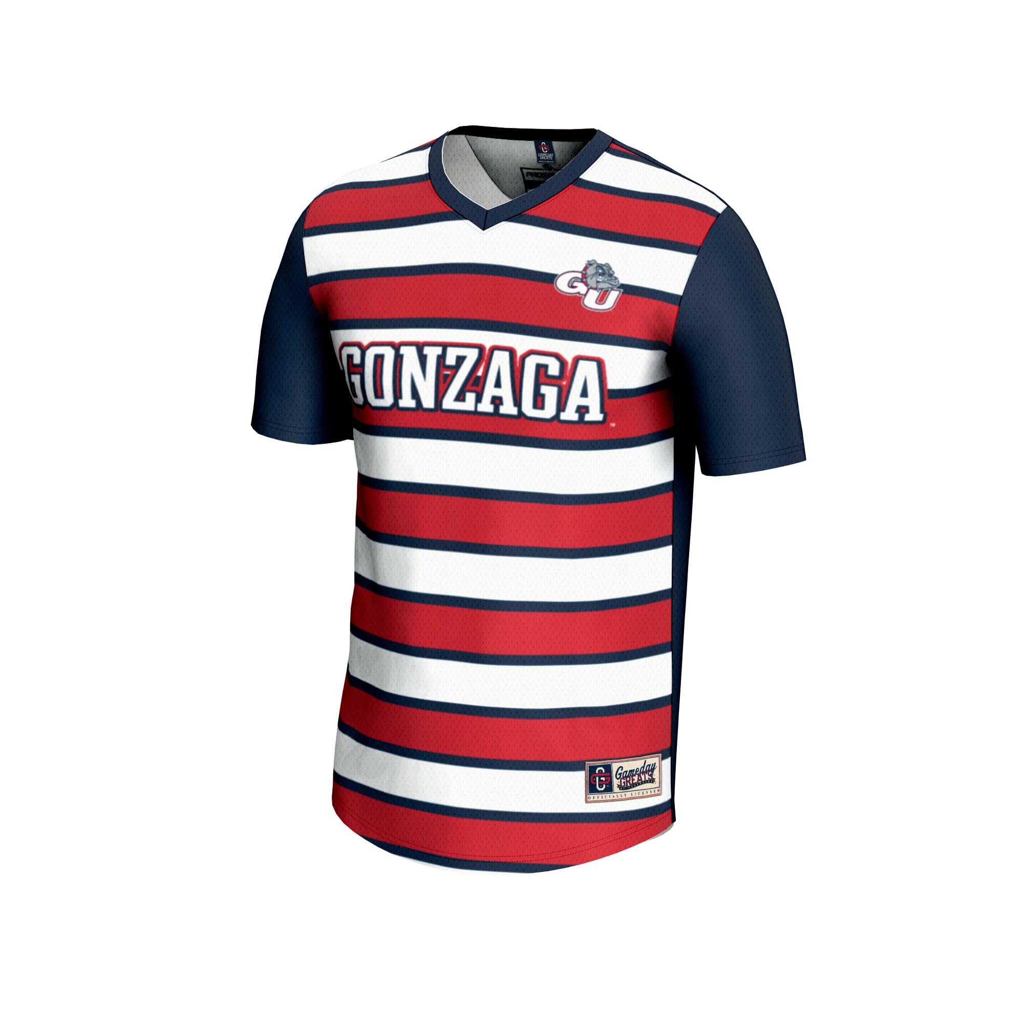 #1 Gonzaga Bulldogs GameDay Greats Youth Lightweight Soccer Fashion Jersey - Navy