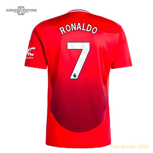 Premium 2024-2025 Man Utd Home Shirt (ronaldo 7) - Collectors Item