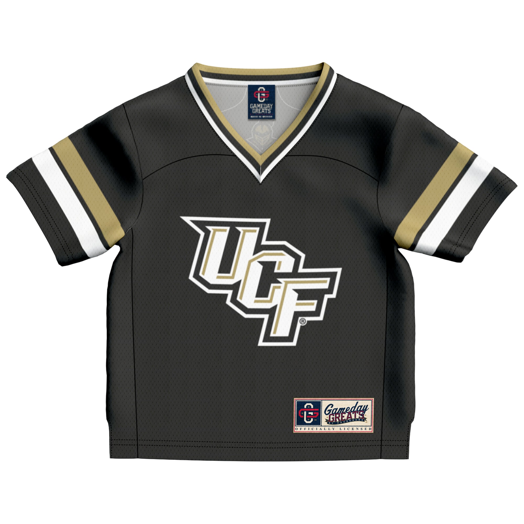 [DDG] UCF Knights GameDay Greats Infant Lightweight Collegiate Football Fashion Jersey - Black