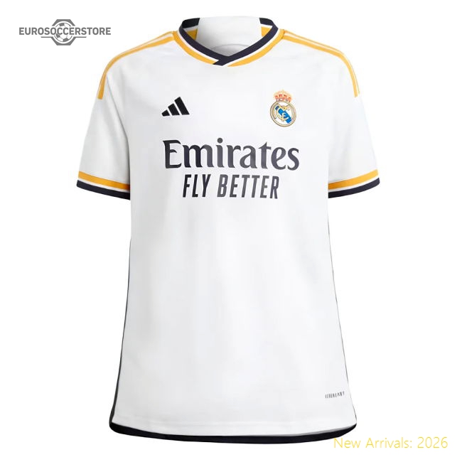 Real Madrid Home Elite Jersey Comfortable Comfortable Athletic Fit