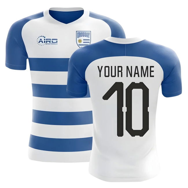 Jersey 2025-2026 Uruguay Home Concept Football Shirt (Your Name) -Kids