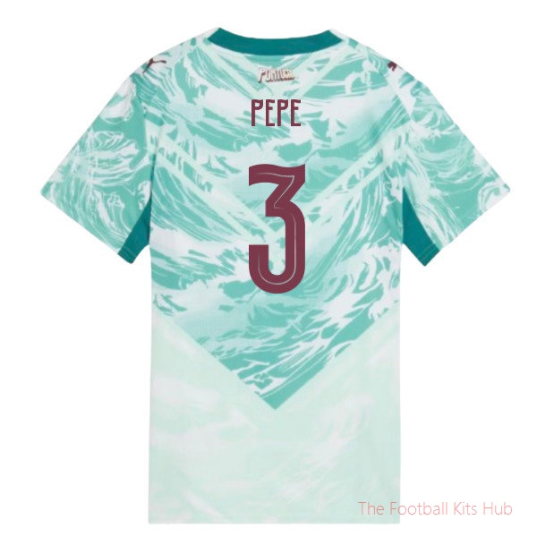 2026-2027 Portugal Away Shirt (Womens) (Pepe 3)