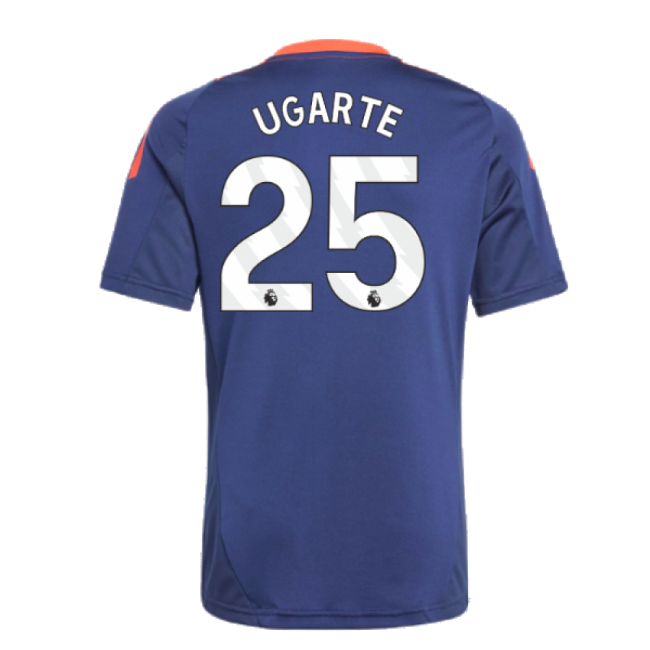 Genuine Man Utd Ugarte 25 2024 2024-2025 Man Utd Training Jersey (N...