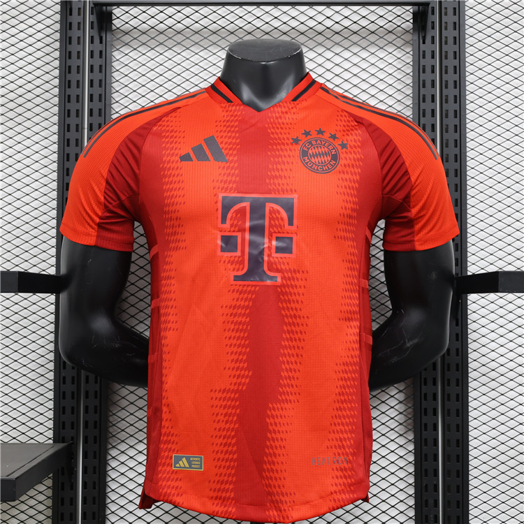 Comfort Fit Authentic Bayern Munich 2425 Home Match Shirt