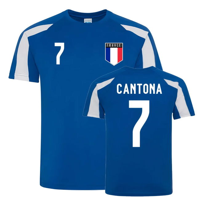 Authentic Eric Cantona France Football Team National Quality Replica