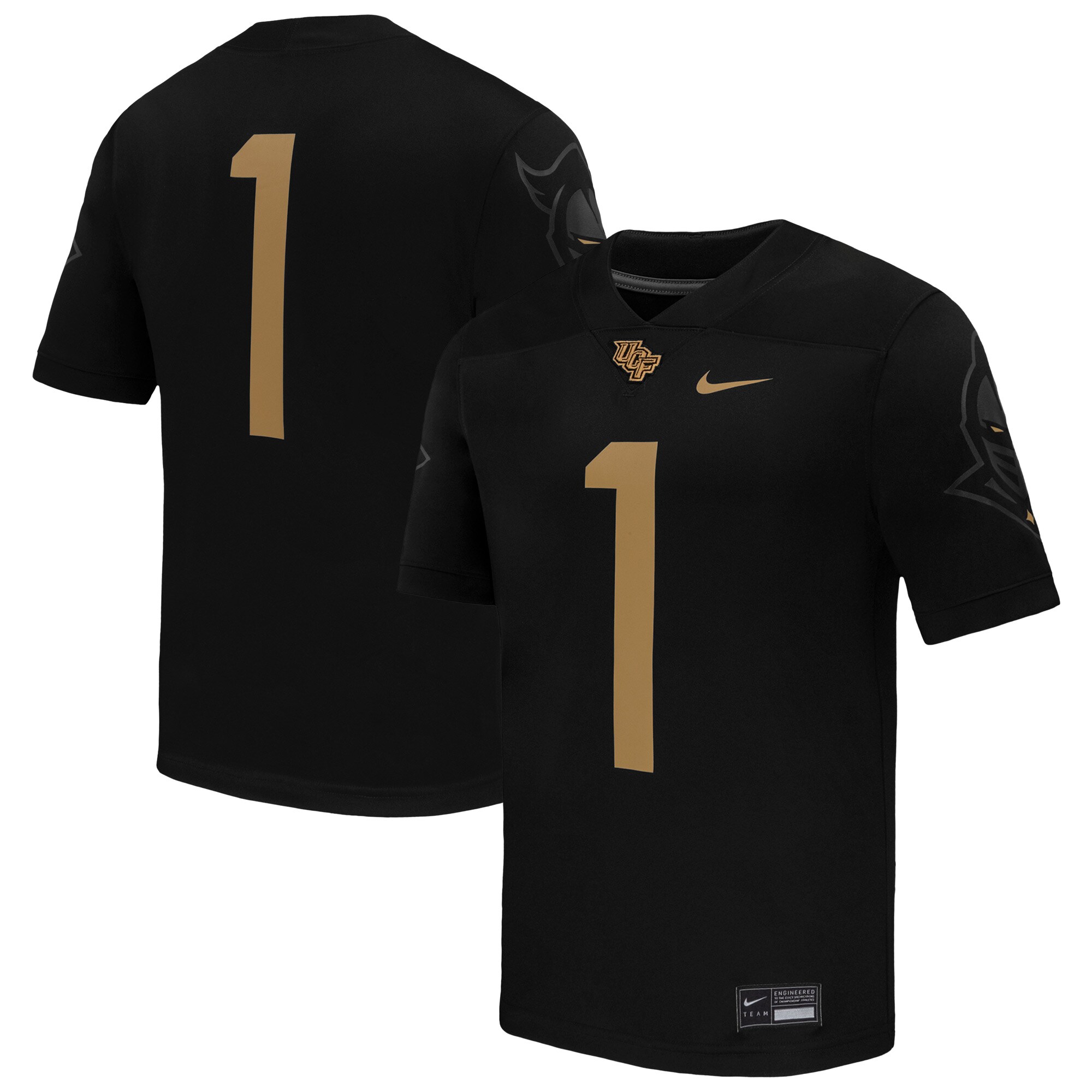 [DDG] UCF Knights Alternate Game Football Jersey - Black