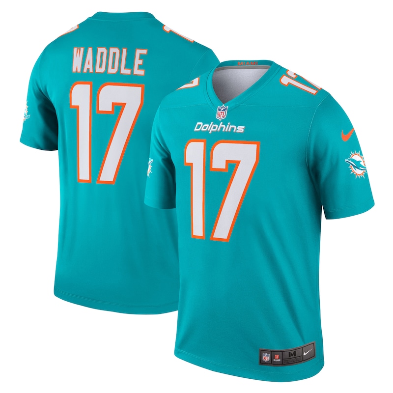 None Jaylen Waddle MIA Dolphins Legendary Elite Jersey for NFL Fans