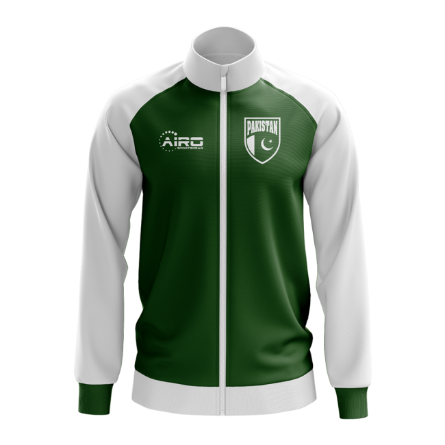 High-quality Pakistan Concept Football Track Jacket (green)