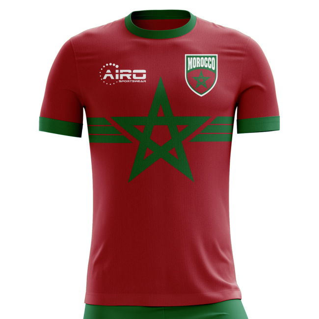 Aero-Dynamic Pro-Grade 2025-2026 Morocco Third Concept Football Shirt