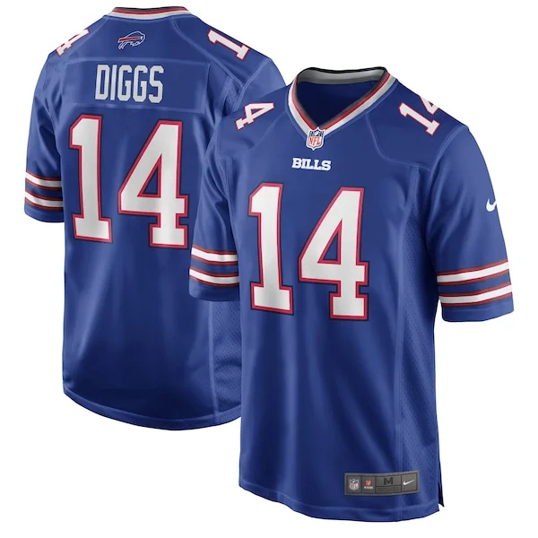None Stefon Diggs Game Jersey - Royal | NFL Player Jersey | NFL Footba
