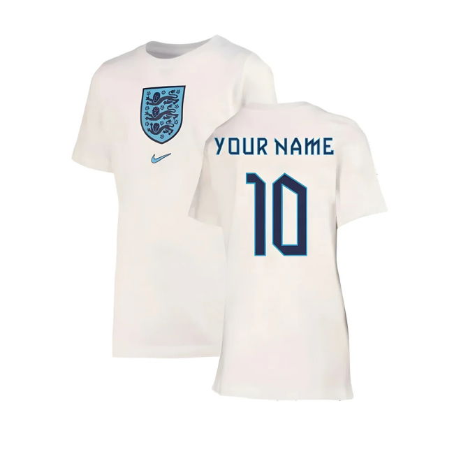 Authentic 2022-2023 England Crest Player High Jersey Football Euro