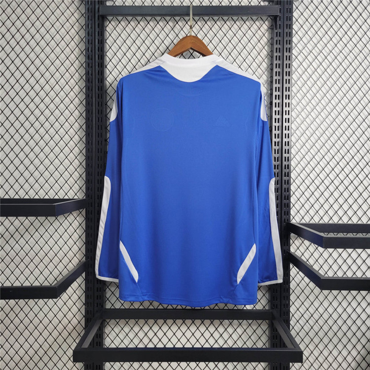 Quick Dry Chelsea 1112 Home Retro Football Shirt - Long Sleeve