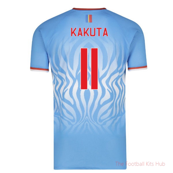 Congo Kakuta 2026 2027 DR Congo Home Shirt (Kakuta 11)