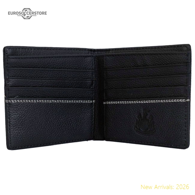 Official Newcastle United Fc Premium Leather Wallet - Premium Quality
